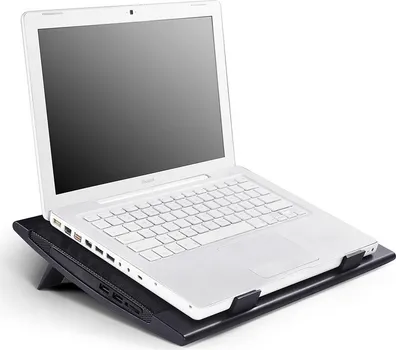 DEEPCOOL WIND PAL FS KULER ZA LAPTOP │ STABILAN DIZAJN SA ZAKRIVLJENOM BAZOM │ METALNA MREŽA I PLASTIČNA BAZA │ 2X 140MM VENTILATORA │ 2 FUNKCIONALNA MODA SA USB HUBOM (10 / 11)