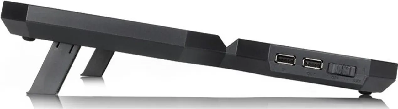 DEEPCOOL MULTI CORE X6 LAPTOP KULER │ 4 VENTILATORA │ ERGONOMSKI UGAO OD 9° │ 2 XUSB 2.0 PORTA │ PODESIVE POTPORNE NOGE (10 / 10)