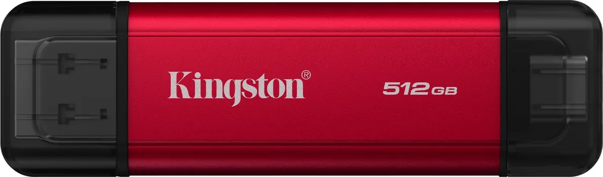 KINGSTON DUAL PORTABLE 512GB SSD DISK │ 512 GB KAPACITET │ BRZINA ČITANJA 1050 MB/S │ BRZINA PISANJA 950 MB/S │ USB TYPE-A / USB TYPE-C │ USB 3.2 GEN 2 (4 / 6)