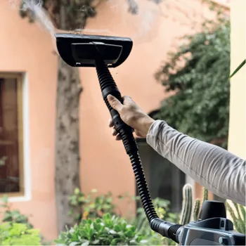 ARIETE VAPORÌ JET 4137 BLACK RUČNI PAROČISTAČ │ UNIŠTAVA 99.9% BAKTERIJA │ BRZO ZAGRIJAVANJE ZA 3 MINUTA │ 8 MINUTA NEPREKIDNE PARE │ RAZNOVRSNI DODACI ZA ČIŠĆENJE (1 / 5)