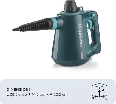 ARIETE VAPORÌ JET 4137 BLACK RUČNI PAROČISTAČ │ UNIŠTAVA 99.9% BAKTERIJA │ BRZO ZAGRIJAVANJE ZA 3 MINUTA │ 8 MINUTA NEPREKIDNE PARE │ RAZNOVRSNI DODACI ZA ČIŠĆENJE (2 / 5)