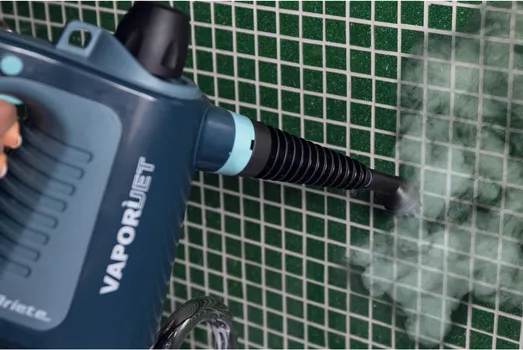 ARIETE VAPORÌ JET 4137 BLACK RUČNI PAROČISTAČ │ UNIŠTAVA 99.9% BAKTERIJA │ BRZO ZAGRIJAVANJE ZA 3 MINUTA │ 8 MINUTA NEPREKIDNE PARE │ RAZNOVRSNI DODACI ZA ČIŠĆENJE (5 / 5)