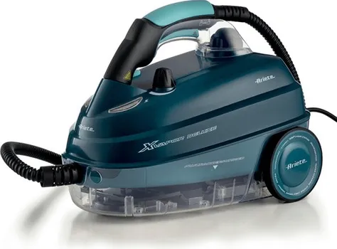 ARIETE XVAPOR DELUXE AR4146BL PAROČISTAČ │ VIŠENAMJENSKI ZA SVE POVRŠINE │ UNIŠTAVA 99,9% BAKTERIJA │ PARA SPREMNA ZA 8 MINUTA │ PRENOSIV SA ODJELJKOM ZA PRIBOR │ ČISTI BEZ HEMIKALIJA │ ŠIROK SPEKTAR DODATAKA (1 / 8)