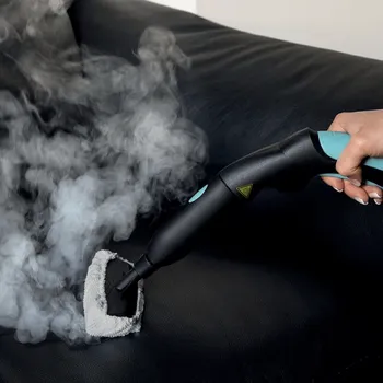 ARIETE XVAPOR DELUXE AR4146BL PAROČISTAČ │ VIŠENAMJENSKI ZA SVE POVRŠINE │ UNIŠTAVA 99,9% BAKTERIJA │ PARA SPREMNA ZA 8 MINUTA │ PRENOSIV SA ODJELJKOM ZA PRIBOR │ ČISTI BEZ HEMIKALIJA │ ŠIROK SPEKTAR DODATAKA (6 / 8)