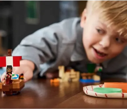 LEGO MINECRAFT 21259 THE PIRATE SHIP VOYAGE 8 (1 / 14)