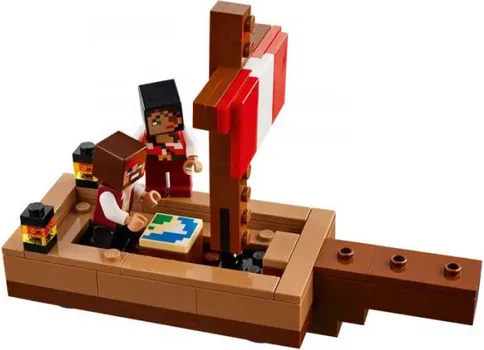 LEGO MINECRAFT 21259 THE PIRATE SHIP VOYAGE 8 (13 / 14)