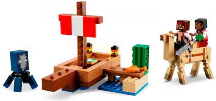 LEGO MINECRAFT 21259 THE PIRATE SHIP VOYAGE 8 (14 / 14)