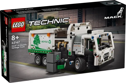 LEGO TECHNIC 42167 MACK LR ELECTRIC GARBAGE TRUCK 8+ (2 / 16)