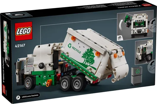 LEGO TECHNIC 42167 MACK LR ELECTRIC GARBAGE TRUCK 8+ (4 / 16)