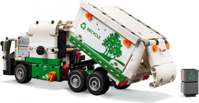 LEGO TECHNIC 42167 MACK LR ELECTRIC GARBAGE TRUCK 8+ (9 / 16)