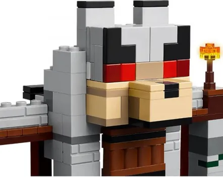 LEGO MINECRAFT 21261 THE WOLF STRONGHOLD 8 (11 / 12)