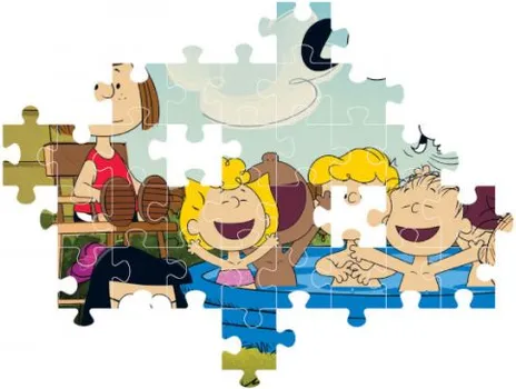 CLEMENTONI 27266 104 KOM. SNOOPY SHOW (1 / 2)