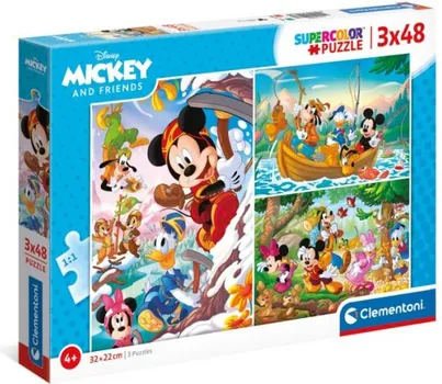 CLEMENTONI 25298 3X48 MICKEY AND FRIENDS (1 / 2)