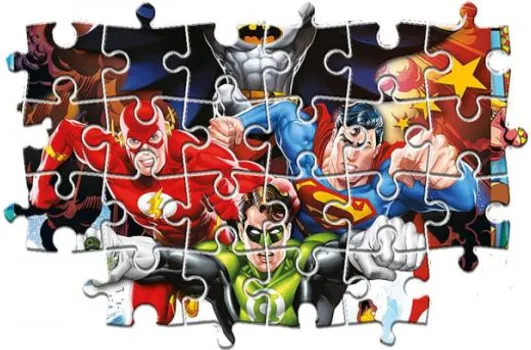 CLEMENTONI 25723 104 KOM. DC COMICS SUPERHEROES (1 / 2)