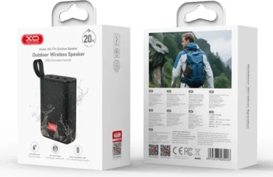 XO BLUETOOTH SPEAKER F74 BLACK (4 / 4)