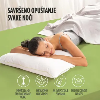 VITAPUR KLASIČNI JASTUK FAMILY ALOE VERA CLIMAFILL - 50X70CM (8 / 16)