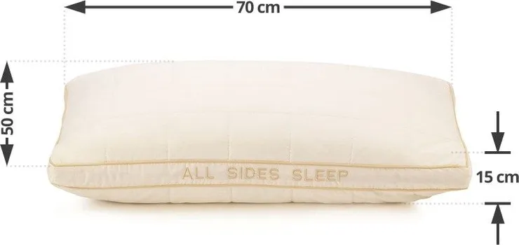 VITAPUR KLASIČNI JASTUK BAMBOO ALL SIDES SLEEP SA BAMBUSOVIM VLAKNIMA - 50X70CM (3 / 13)