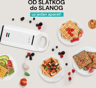 ROSMARINO APARAT ZA BELGIJSKE VAFLE INFINITY II, 800W (11 / 14)