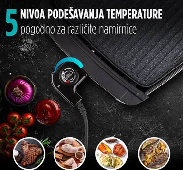 ROSMARINO ELEKTRIČNI STONI ROŠTILJ INFINITY (6 / 9)