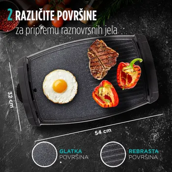 ROSMARINO ELEKTRIČNI STONI ROŠTILJ INFINITY (7 / 9)