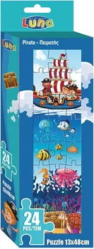 PUZZLE PIRATI 1/24 13X48 LUNA 000621587 (1 / 1)