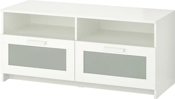 IKEA BRIMNES TV POLICA 120X41X53CM, BIJELA (1 / 6)