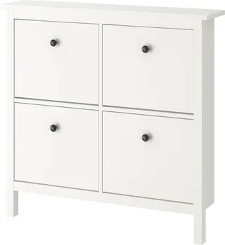 IKEA HEMNES CIPELARNIK S 4 ODJELJKA, 107X22X101CM, BIJELI (1 / 7)