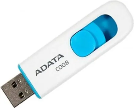 ADATA USB MEMORIJA C008 64GB USB 2.0 BIJELO-PLAVI (2 / 2)