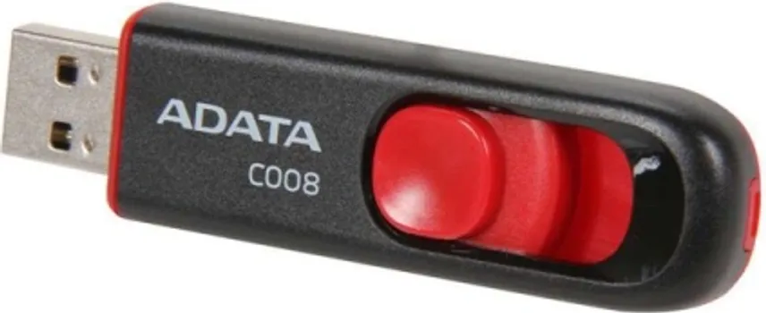 ADATA USB MEMORIJA C008 64GB USB 2.0 CRNO-CRVENI (3 / 3)