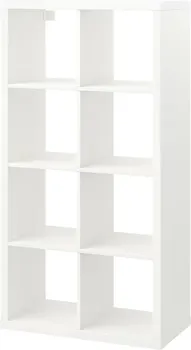 IKEA KALLAX SPOJENE POLICE, BELA, 77X147 CM