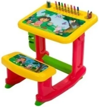 PLASTIČNA KLUPA SA SETOM ZA BOJANJE DORA (2 / 3)