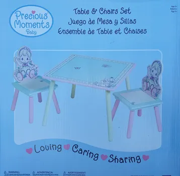 DRVENI SET STO I STOLICE PRECIOUS MOMENTS (1 / 2)