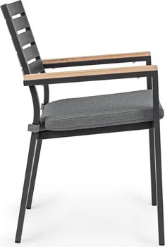 ANDREA BIZZOTTO BAŠT. STOLICA BELMAR 60X58X88.5X65.7CM BOJA DRVETA/ANTRACIT BIZZOTTO (5 / 7)