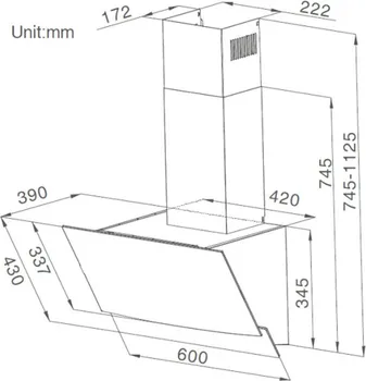 VIVAX CHO-60CSA070A B (3 / 9)