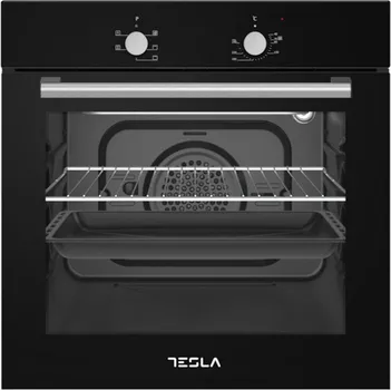 TESLA BO300SB UGRADNA RERNA, 5 FUNKCIJA, MEHANIČKE KOMANDE, 56L, STEAM CLEANER, BLACK (1 / 5)