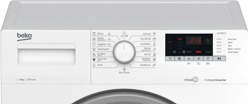 BEKO WTV 9612 XS 1200RPM / 9 KG (3 / 8)