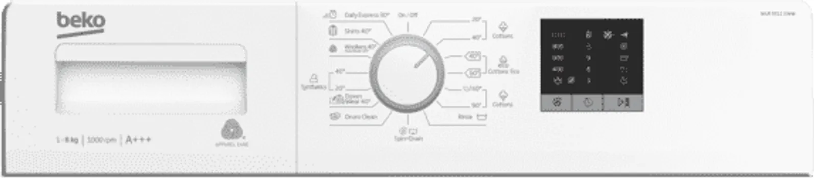 BEKO WUE 6511 XWW [6 KG, 1000 RPM] (5 / 7)