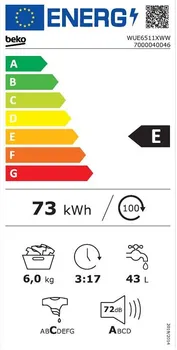 BEKO WUE 6511 XWW [6 KG, 1000 RPM] (7 / 7)
