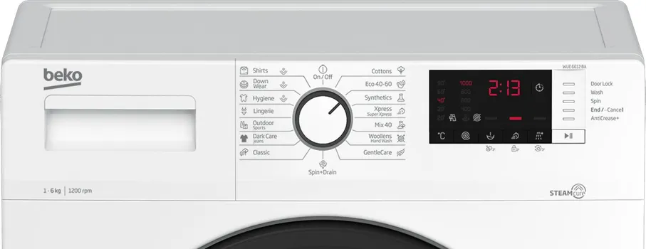 BEKO WUE 6612 DBA [6KG / 1200RPM] (3 / 13)