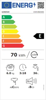 GORENJE WNHVB 60 SES 6KG/1000 (6 / 8)