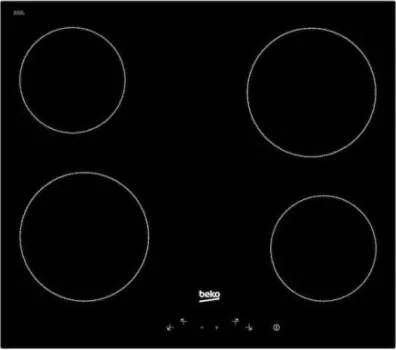 BEKO HIC 64400 E UGRADNA KERAMIČKA PLOČA, 4 ZONE, TOUCH CONTROL (1 / 13)