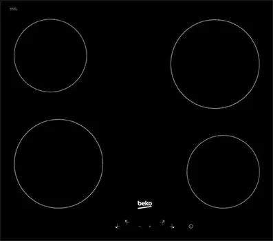 BEKO HIC 64400 E UGRADNA KERAMIČKA PLOČA, 4 ZONE, TOUCH CONTROL (2 / 13)