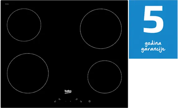 BEKO HIC 64400 E UGRADNA KERAMIČKA PLOČA, 4 ZONE, TOUCH CONTROL (9 / 13)