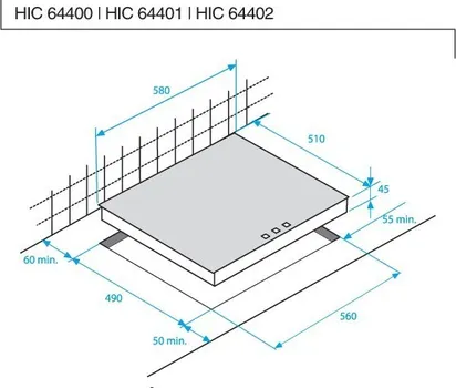 BEKO HIC 64400 E UGRADNA KERAMIČKA PLOČA, 4 ZONE, TOUCH CONTROL (13 / 13)