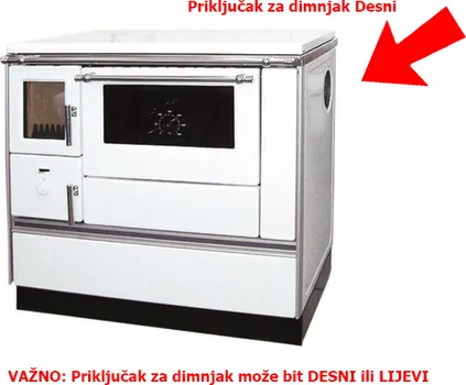ALFA PLAM ALFA 90 DOMINANT - ŠPORET NA DRVA (5 / 13)