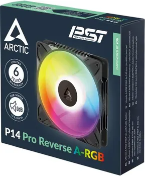 ARCTIC P14 PRO REVERSE A-RGBPWM FAN WITH CABLE SPLITTER (1 / 5)