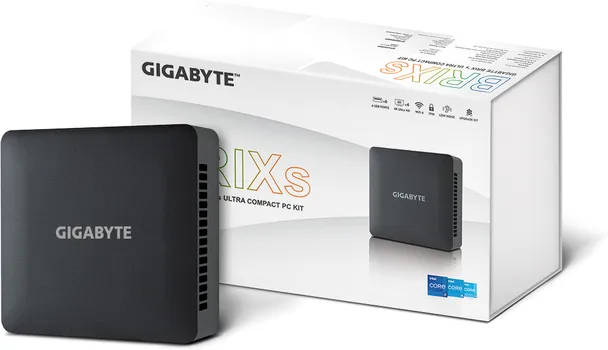 GIGABYTE RAČUNAR BRIX GB-BRI3H-1315, INTEL CORE I3 1315U,INTEL IRIS X GRAPHICS,2.5G LAN + WI-FI 6 MODULE (1 / 8)
