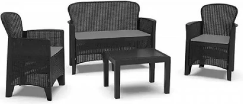 CUNGU SET BAŠTA JUNGLE ANTRACITE 6PCS (2 / 2)