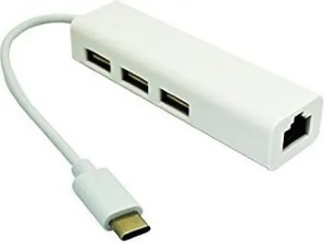 E-GREEN 3 PORT USB 2.0 + 1 PORT FAST 119600 USB 3.1 TIP C-HUB (3 PORT USB 2.0 + 1 PORT FAST) (1 / 1)