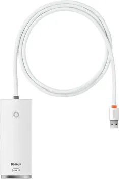 BASEUS WKQX030102 LITE 5 PORT 125238 BASEUS LITE 5-PORT USB HUB (USB A 3.0 X 4, USB TIP C X 1) - BOJA: BIJELA - INTERFEJS HUB-A: USB TIP A - BROJ USB A (3.0) PORTOVA: 4 - BROJ USB TIP C PORTOVA: 1 - WINDOWS / APPLE OS / LINUX PODRŠKA - MATERIJAL: ABS (2 / 2)